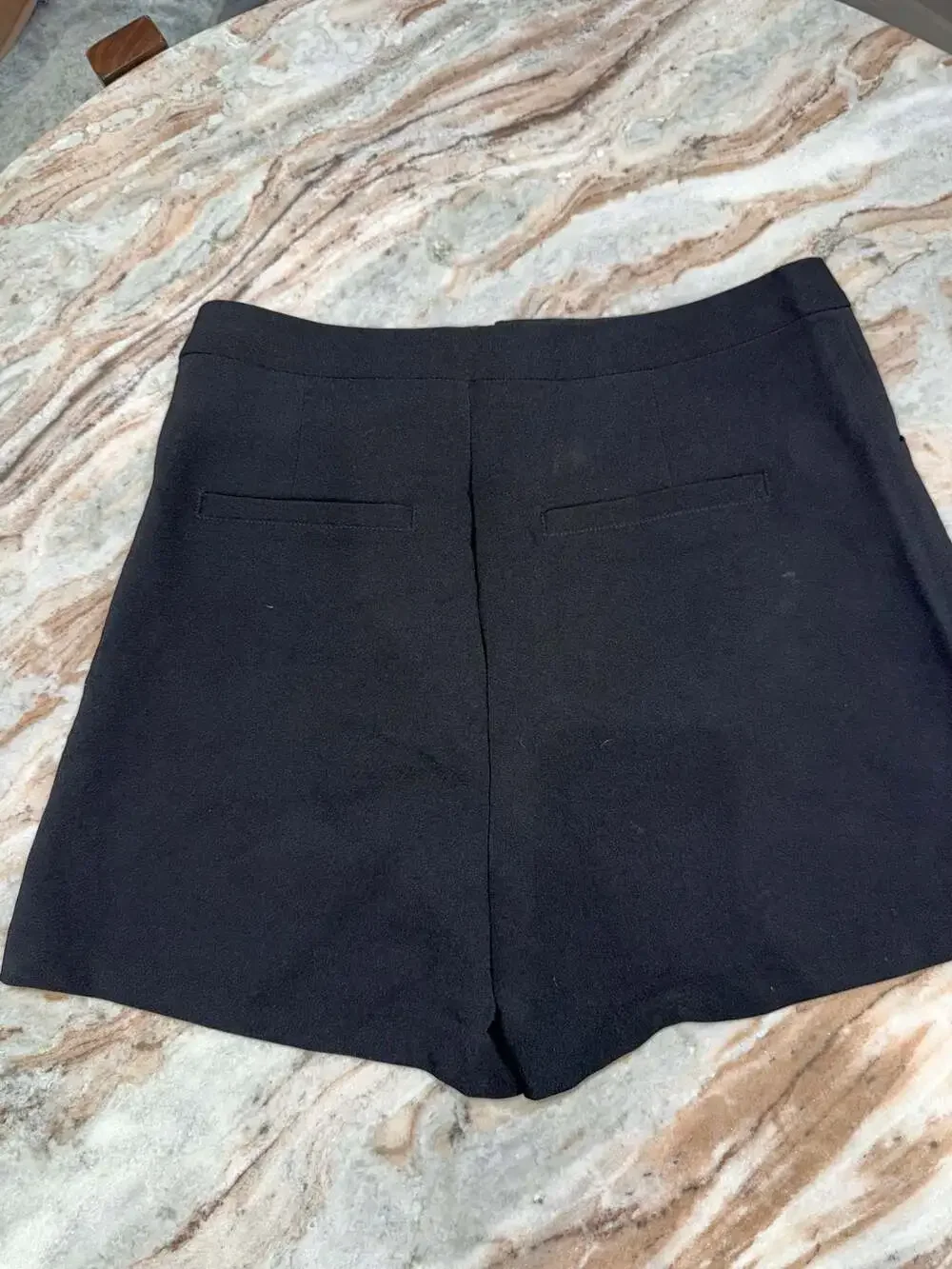 Love Tree Women's High-Waisted Tailored Dress Shorts in Black